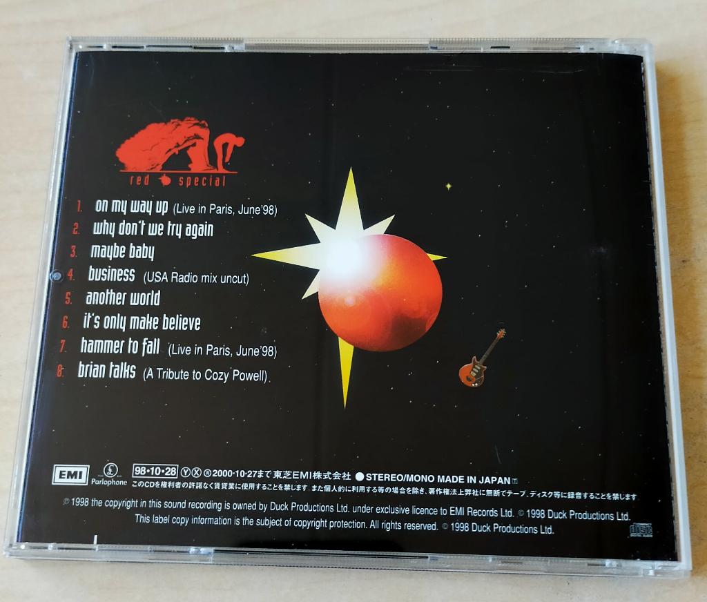 Brian May - Red Special (Japanese Tour Mini Album) CD 1998, Ophalen of Verzenden, Zo goed als nieuw, Poprock