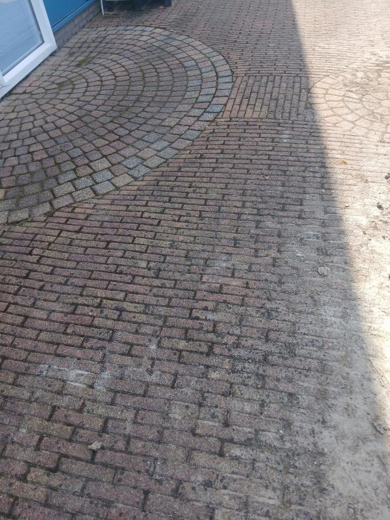 Ruim 70 vierkante meter bestrating, Tuin en Terras, Ophalen of Verzenden, Hout