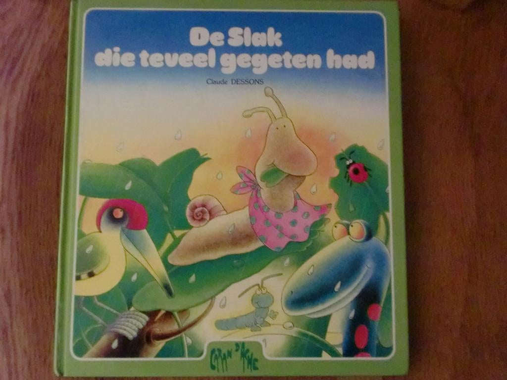 Boek de slak die teveel gegeten had, Ophalen of Verzenden, Gelezen, 6 tot 12 maanden