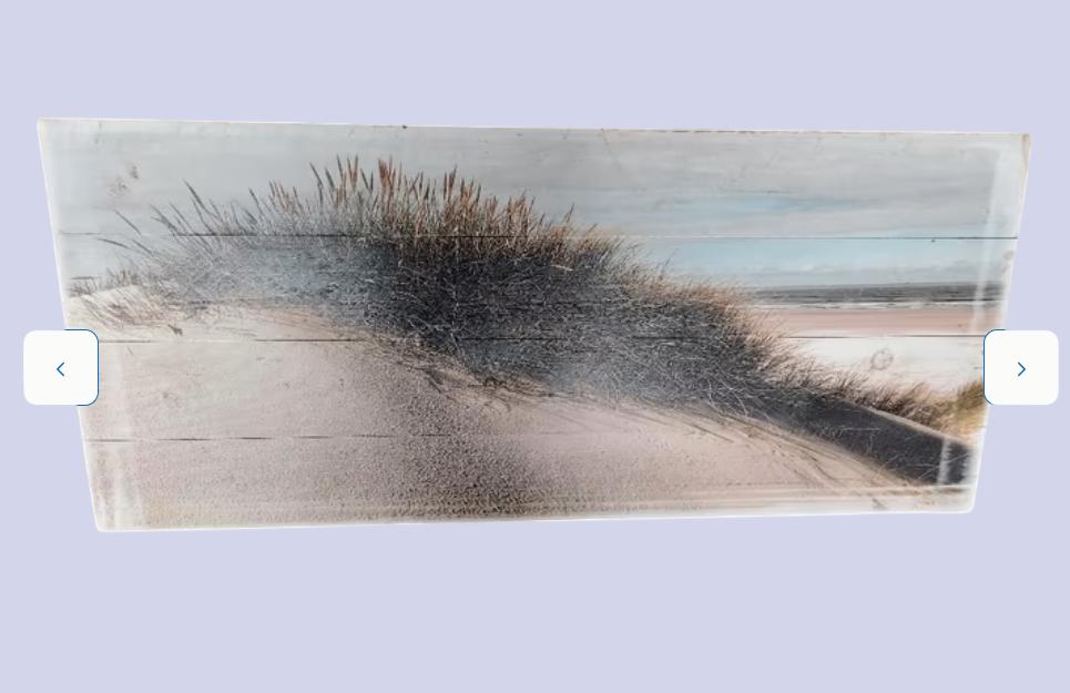 Groot Houten Wandobject, Ophalen of Verzenden, Zo goed als nieuw