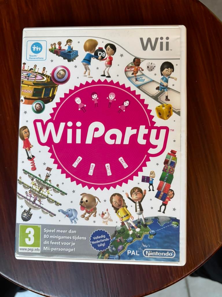 Wii party, 3 spelers of meer, Ophalen of Verzenden, Zo goed als nieuw, Vanaf 3 jaar