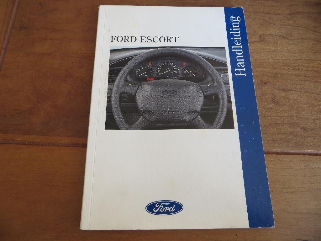 Instructieboek Ford Escort, Escort XR3i, Escort Cabrio 1995, Ophalen of Verzenden