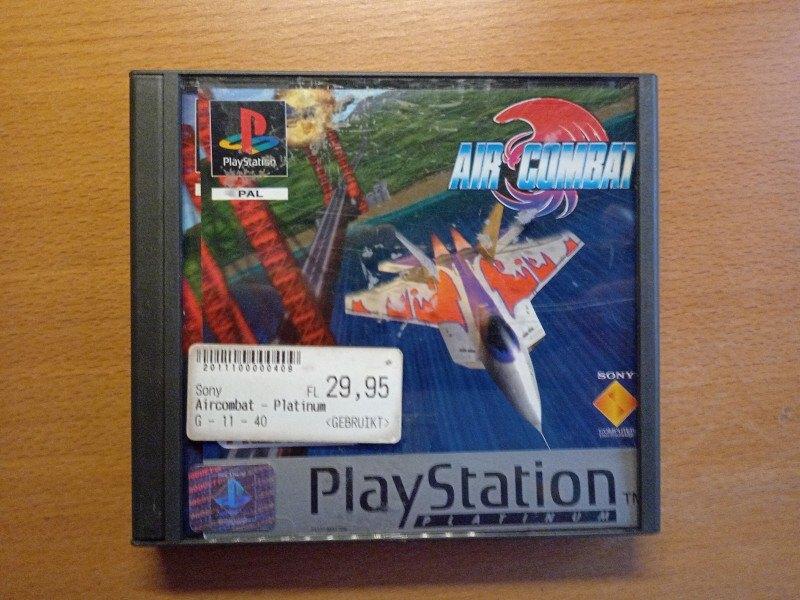Air Combat Platinum Edition voor PS1, Gebruikt, 1 speler, Racen en Vliegen, Ophalen of Verzenden