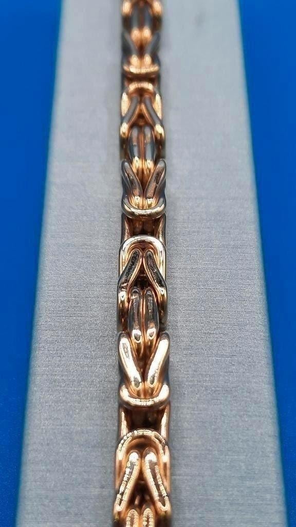 gouden Konings armband 14kt, Www.bredajuwelier.nl, Nieuw, Ophalen of Verzenden, Www.bredajuwelier.nl