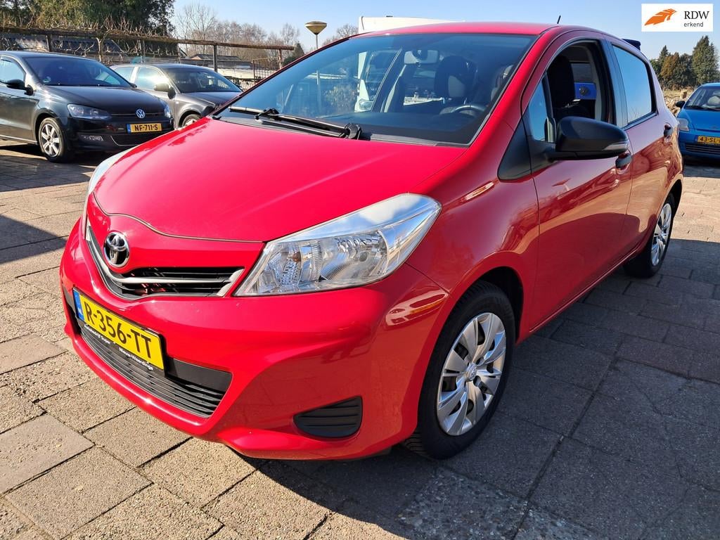 Toyota Yaris 1.0 VVT-i Trend, Euro 5, Stof, Met garantie (alle), Bedrijf