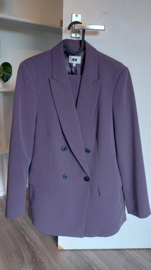 Paars broekpak maat 40 van WE, Ophalen of Verzenden