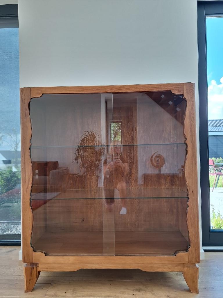 vitrinekast, Huis en Inrichting, Kasten | Vitrinekasten, Ophalen, 100 tot 150 cm, Glas, 100 tot 150 cm