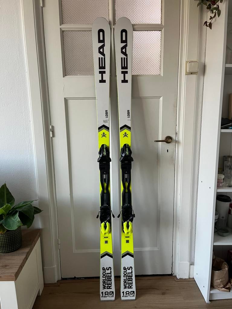 Head Worldcup Rebels 180 ski’s, 160 tot 180 cm, Ophalen of Verzenden, Zo goed als nieuw, Head