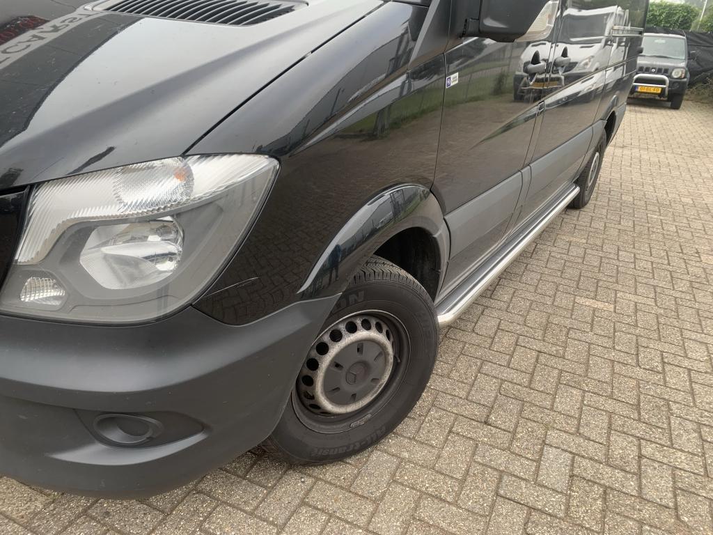Mercedes-Benz Sprinter W906 Sidebars met RVS trede, Niet ingevuld, Niet ingevuld, Niet ingevuld
