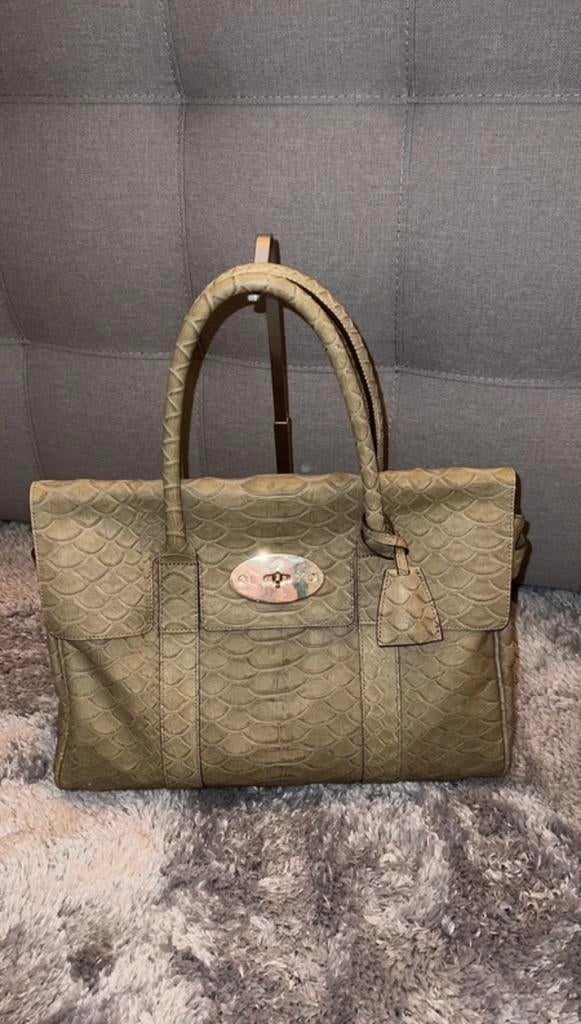 Mulberry bayswater, Ophalen of Verzenden, Zo goed als nieuw, Zwart, Handtas