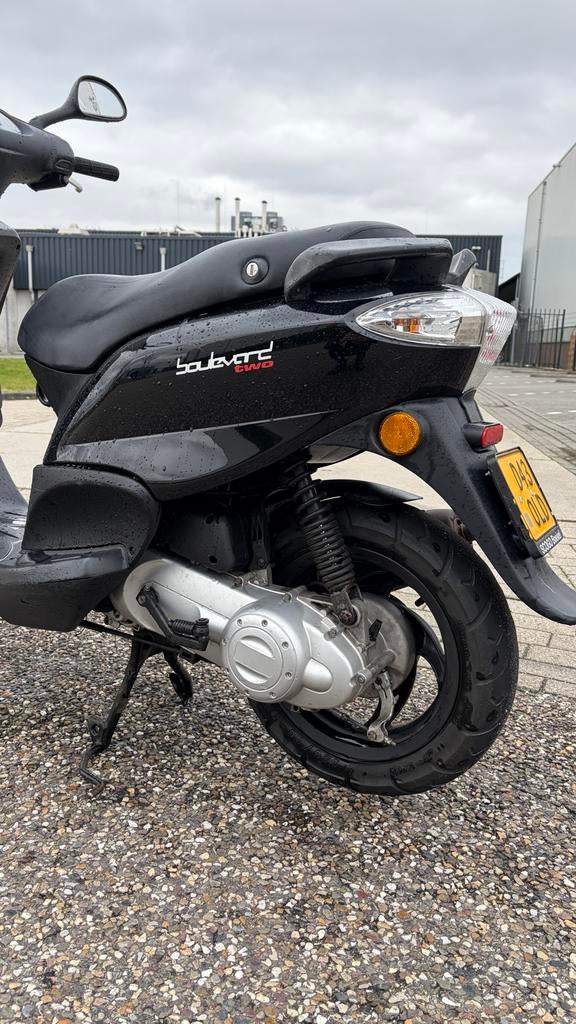 Derbi Boulevard (Piaggio Fly) 70cc 2-takt, Fietsen en Brommers, Brommers | Derbi, Ophalen of Verzenden, Zo goed als nieuw