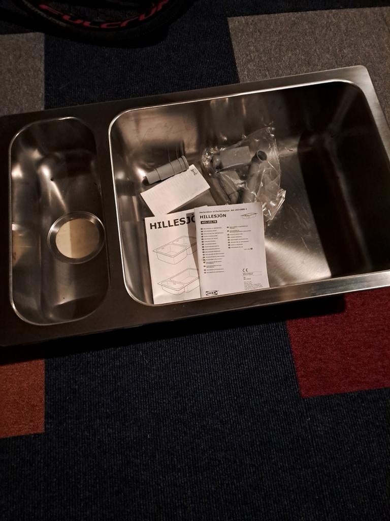 Hillesjön gootsteen van IKEA, Ophalen, Nieuw, 50 tot 100 cm, Minder dan 100 cm