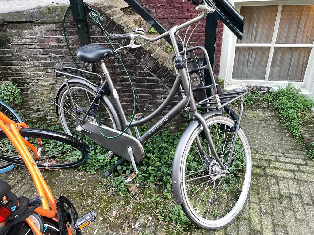 Cortina fiets met versnellingen - Grijs, goede staat, Fietsen en Brommers, Fietsen | Dames | Damesfietsen, Gebruikt, Versnellingen