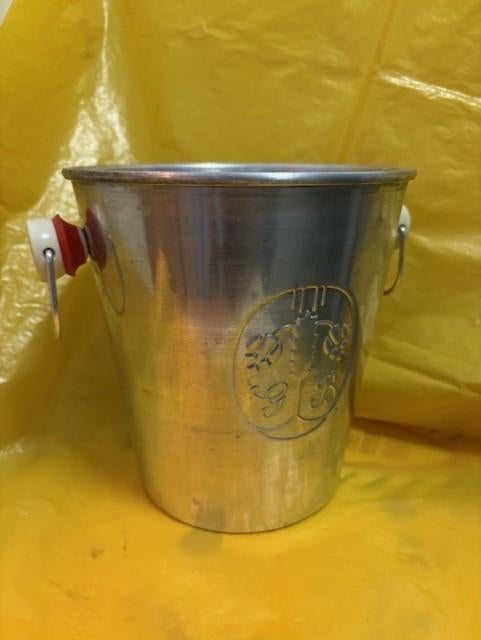 Grolsch ijs- emmer, Verzamelen, Biermerken, Ophalen of Verzenden, Reclamebord, Plaat of Schild, Overige merken