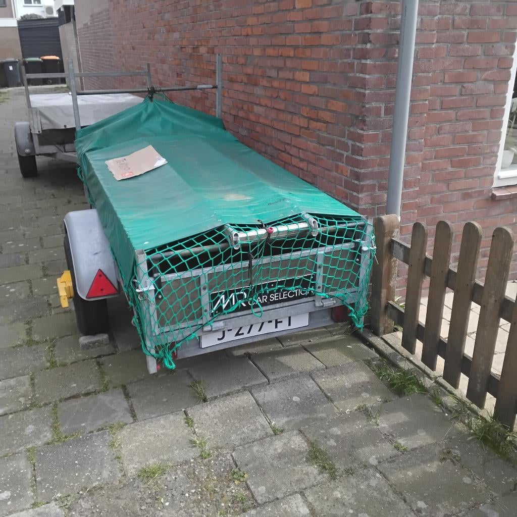Te huur aanhanger, eventueel te koop., Hobby en Vrije tijd, Ophalen, Gebruikt