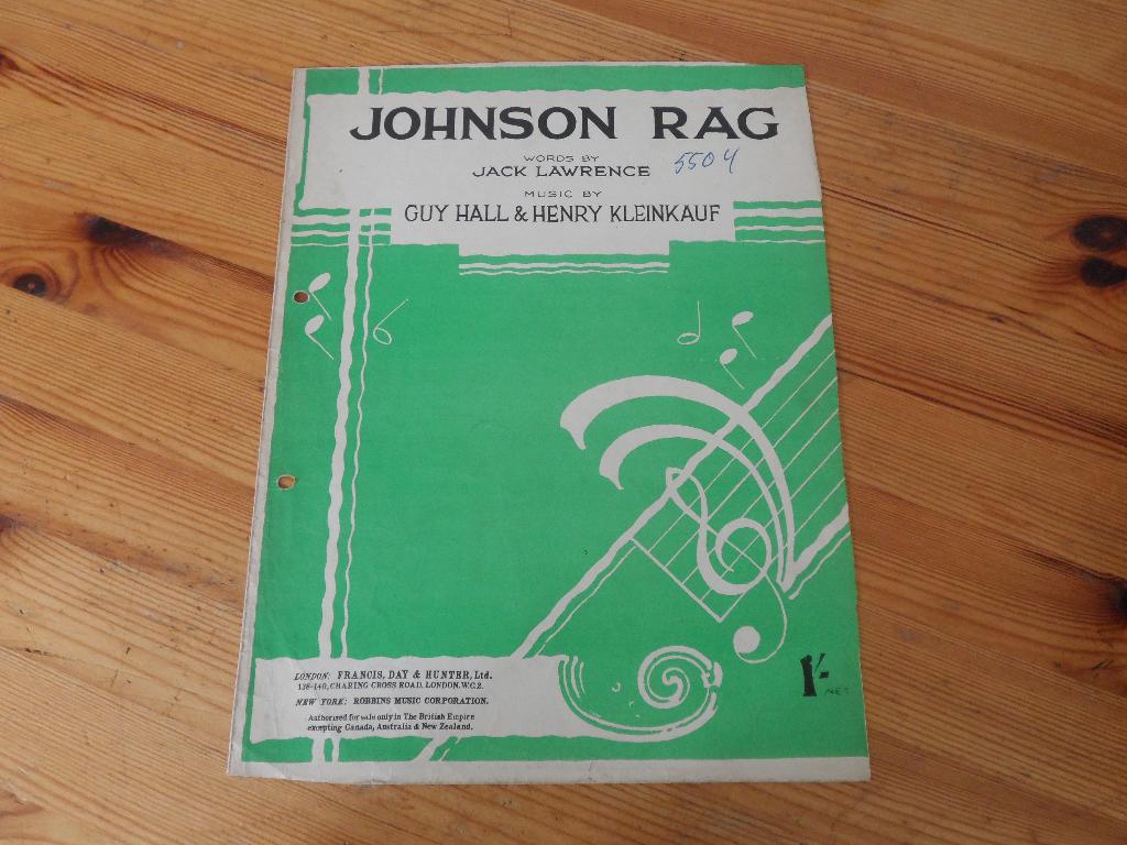 Johnson rag - hall / kleinkauf / lawrence, Gebruikt, Gitaar, Ophalen of Verzenden, Artiest of Componist