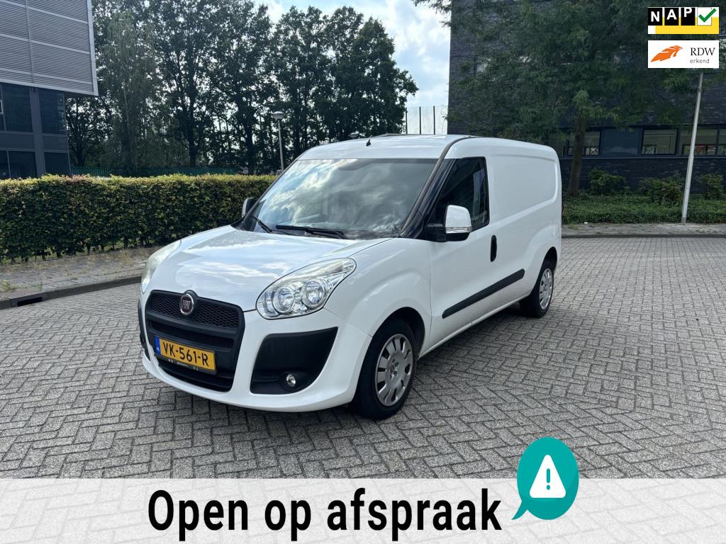 Fiat Doblò Cargo 1.4 T-Jet Natural Power SX Maxi Benzine/Cn, Auto's, Voorwielaandrijving, Stof, Gebruikt, 4 cilinders