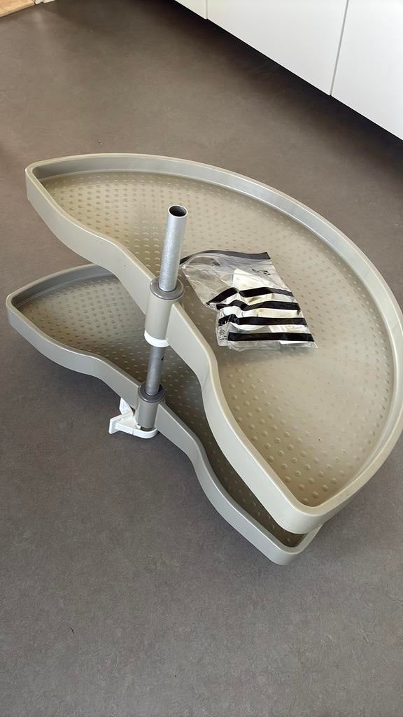 Hoekkast carrousel voor pannen keukenkast, Huis en Inrichting, Keuken | Keukenelementen, Ophalen, Zo goed als nieuw, 50 tot 100 cm