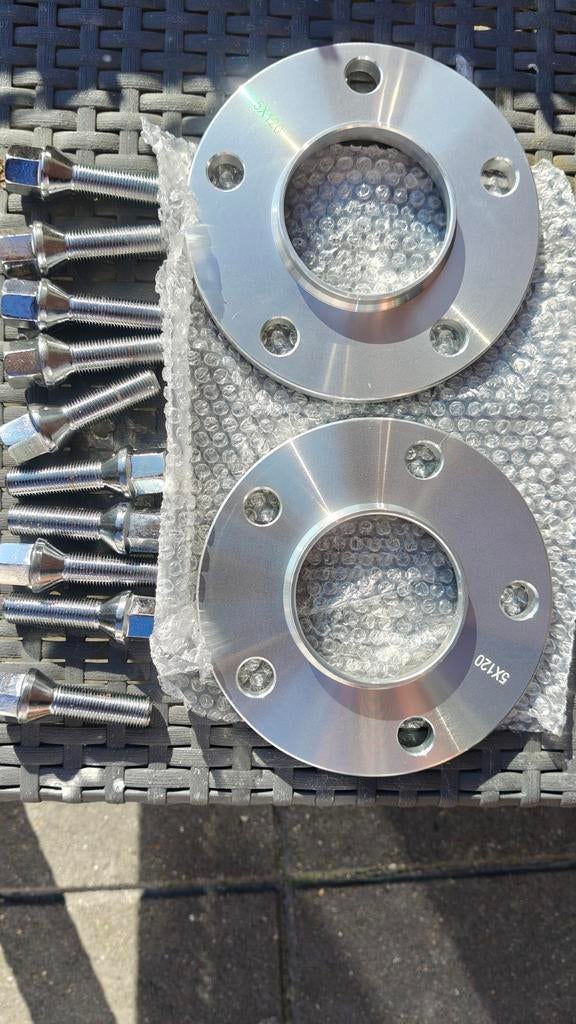 Spoorverbreders spacers + wielbouten 5x120 - 10 or 13mm, Ophalen of Verzenden