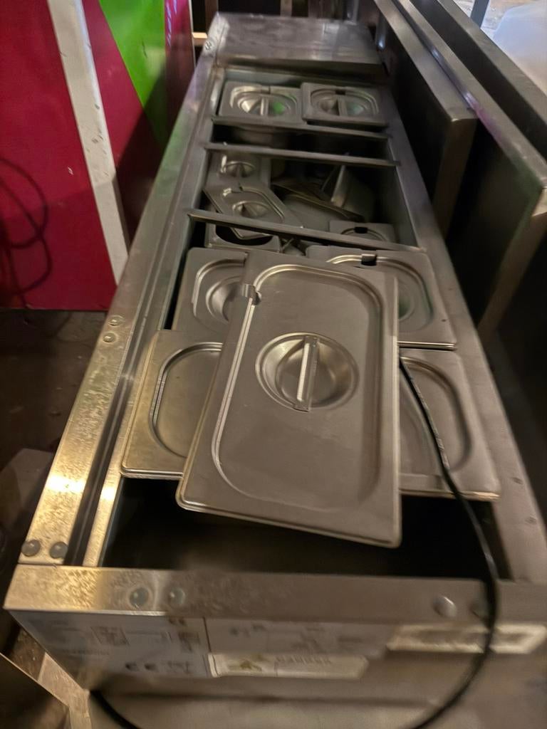 RVS koelunit met GN bakken – Maxxfrost horeca, Ophalen