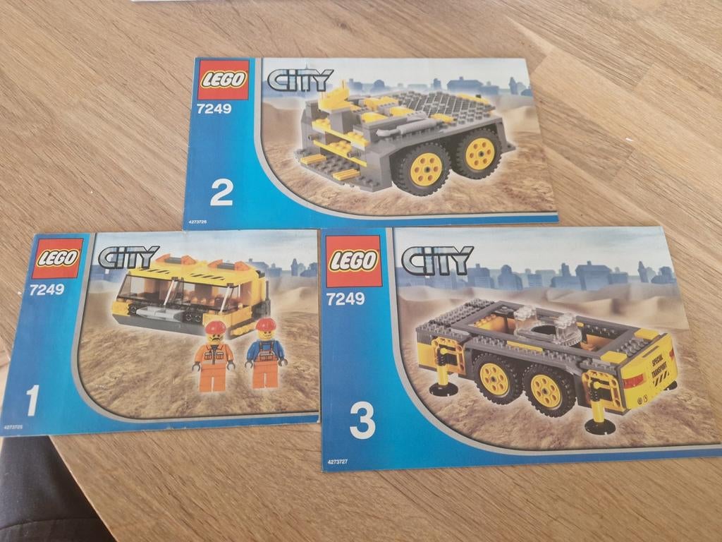 Lego kraan 7249, Ophalen of Verzenden, Zo goed als nieuw