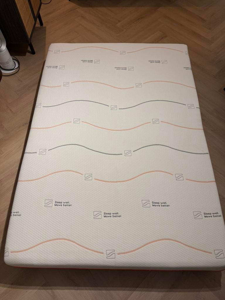 M Line Cool Motion 6 – 140x200 – (+ nieuwe tijk t.w.v. €400), Ophalen, Tweepersoons, 140 cm, Zo goed als nieuw
