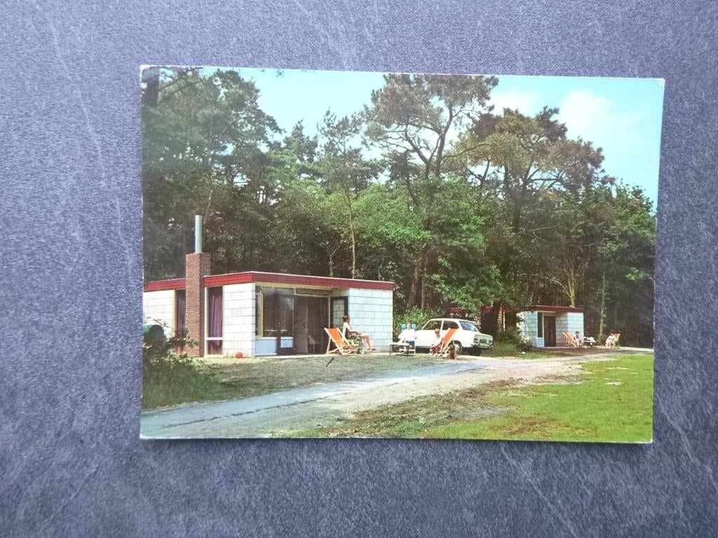 Chaam, de Flaasbloem/huisje/auto 1972, Verzenden, 1960 tot 1980, Gelopen, Zuid-Holland