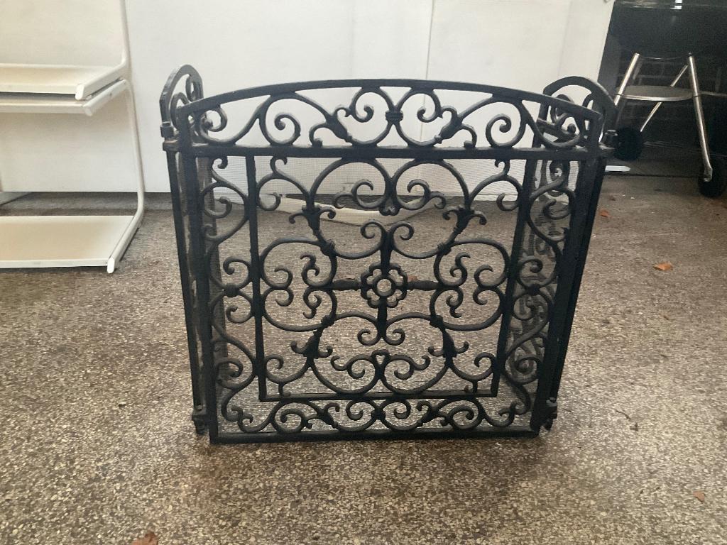 Openhaard scherm, Huis en Inrichting, Ophalen, Gebruikt, Inbouwhaard, Houthaard