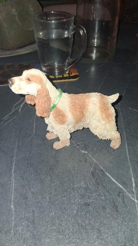 Engelse Cocker Spaniel beeldje, Ophalen of Verzenden, Zo goed als nieuw, Dier