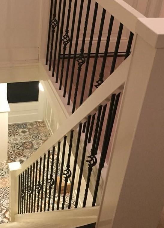 Sierspijlen T-04: div trapspijlen trap spijl hek leuning, Zwart, Overige stijlen, Nieuw, Ophalen of Verzenden