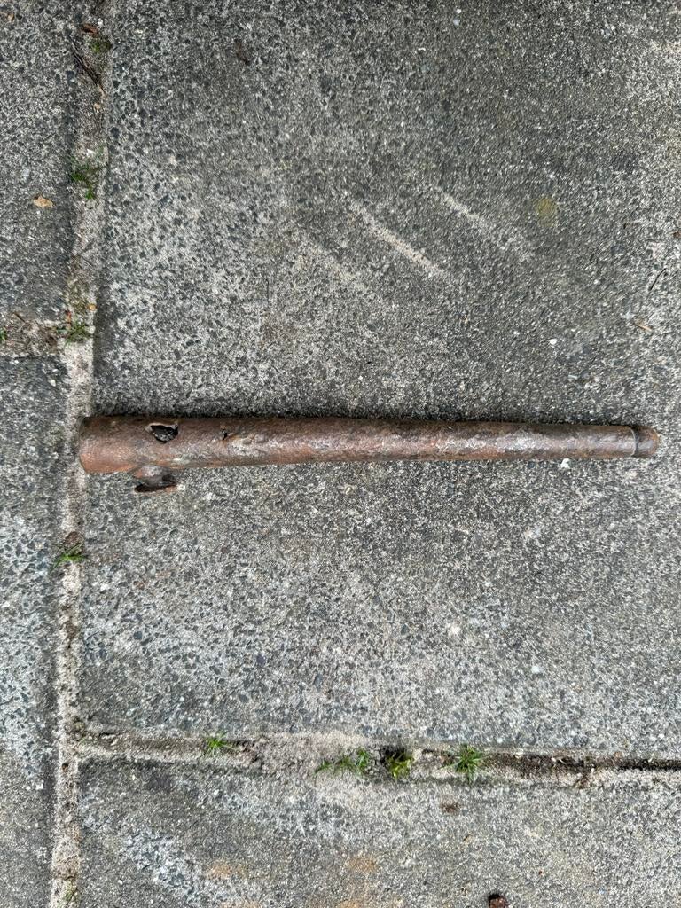 Britse Schede Spijker Bayonet Bodemvondst WW2, Ophalen of Verzenden, Landmacht, Engeland, Hulzen of Bodemvondsten