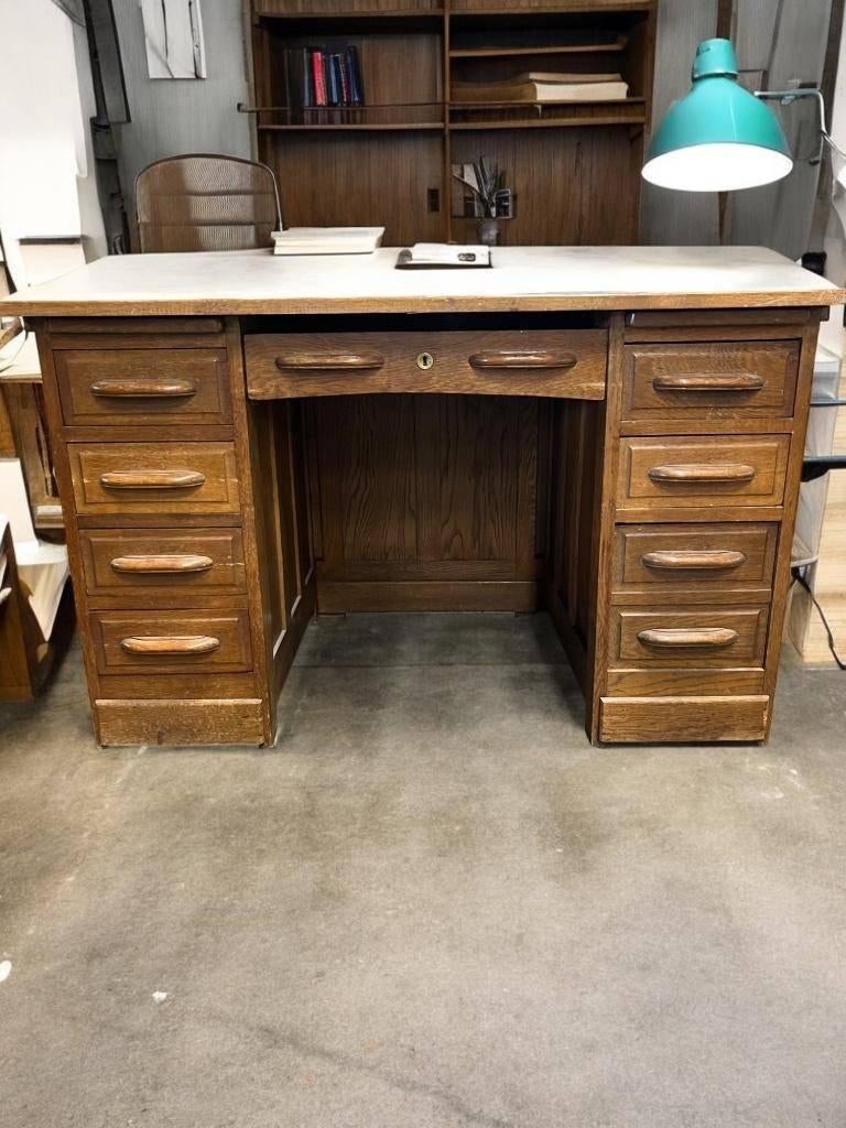 vintage Amerikaans bureau / desk, Ophalen