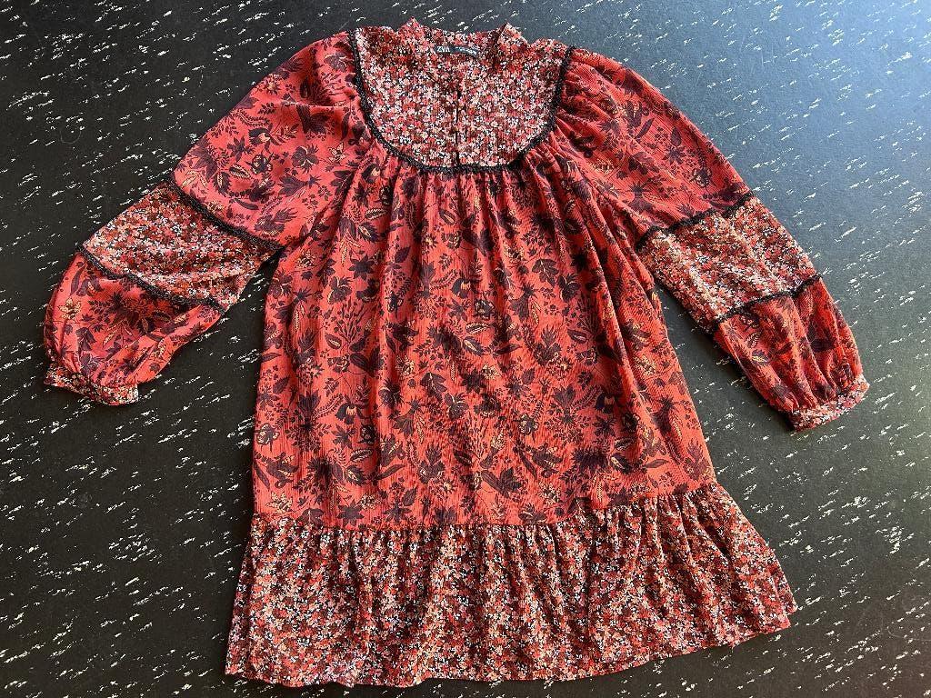 Geweldig leuke boho / ibiza stijl ZARA jurk maat S, Zara, Ophalen of Verzenden, Zo goed als nieuw, Maat 36 (S)