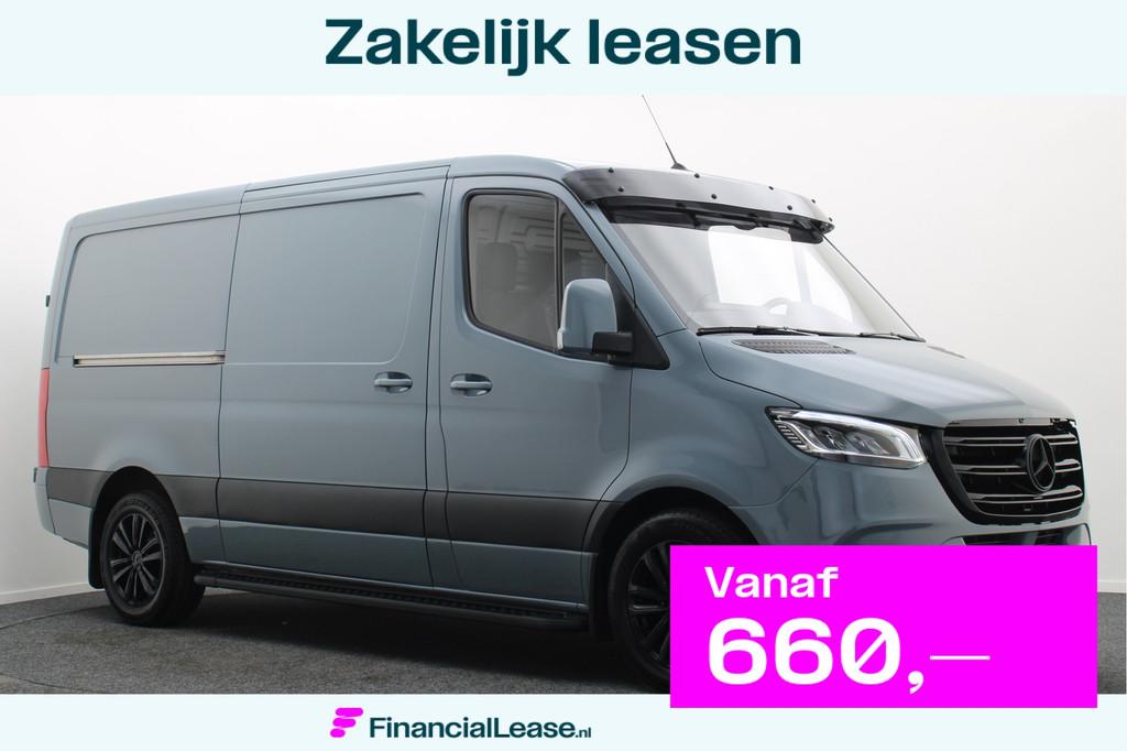 Mercedes-Benz Sprinter 317 CDI Automaat L2H1 3-Zits, Cruise,, Automaat, Gebruikt, Zwart, 4 cilinders