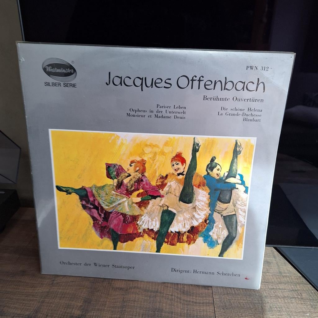 Jacques offenbach  berühmte ouvertüren, Gebruikt, Ophalen of Verzenden, 12 inch, Orkest of Ballet