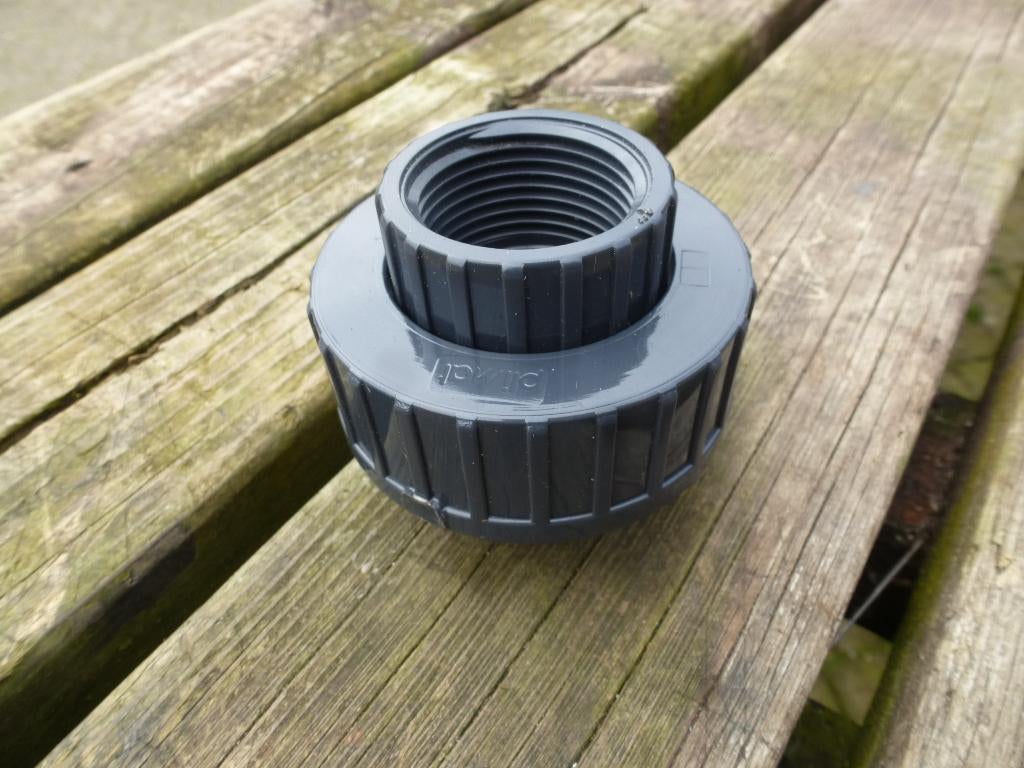 3 delige koppelingen pvc 1" BSP  binnen - binnen Plimat, Tuin en Terras, Ophalen of Verzenden, Nieuw, Overige typen