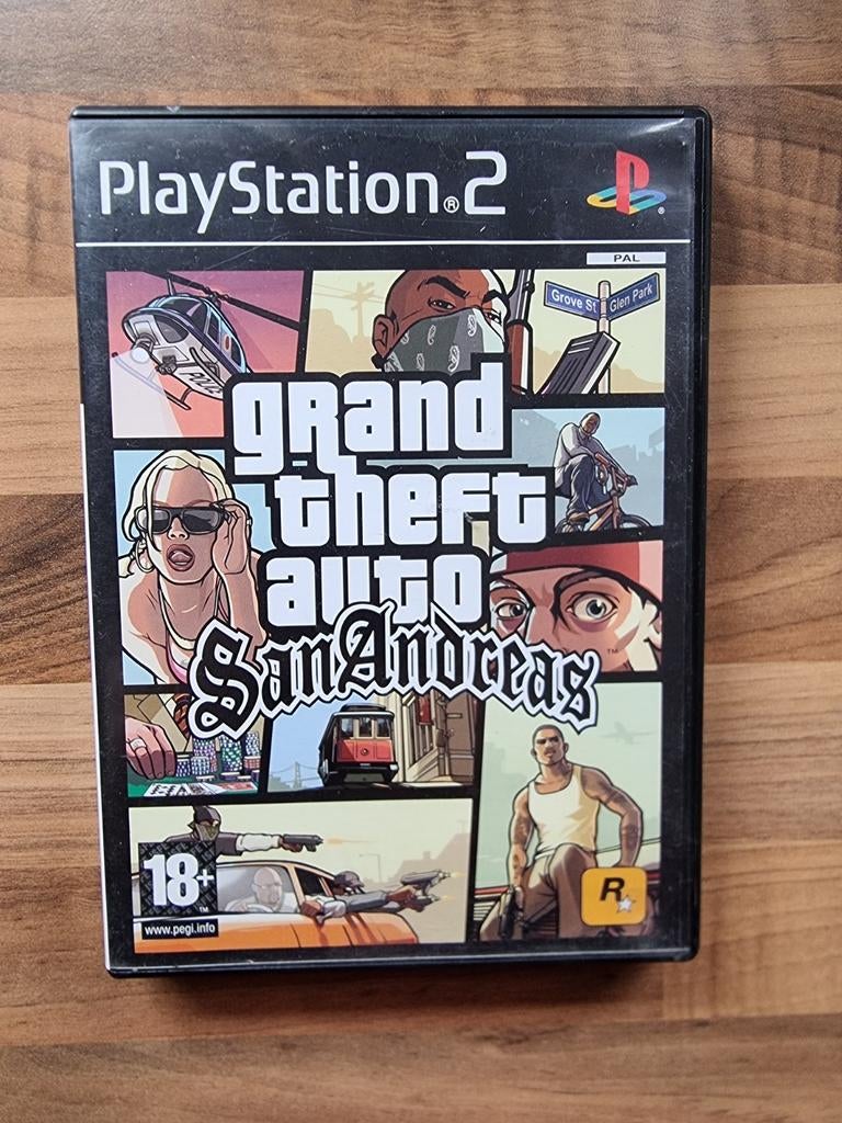 GTA San Andreas met map, Avontuur en Actie, Vanaf 18 jaar, 1 speler, Ophalen of Verzenden