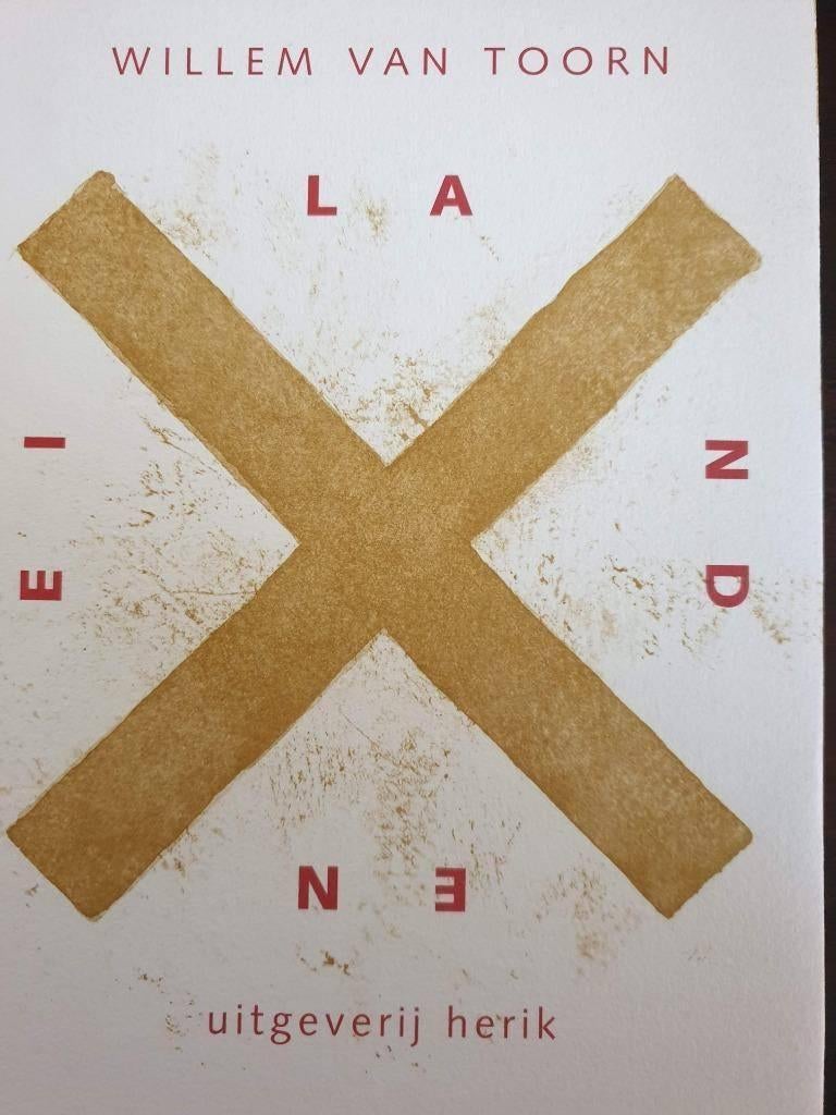 Willem van Toorn  X eilanden gesigneerd, Ophalen of Verzenden, Zo goed als nieuw