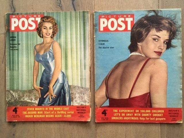 Picture Post tijdschrift uit jan en mei 1956 , gelezen staat, Ophalen of Verzenden, 1940 tot 1960, Buitenland, Tijdschrift