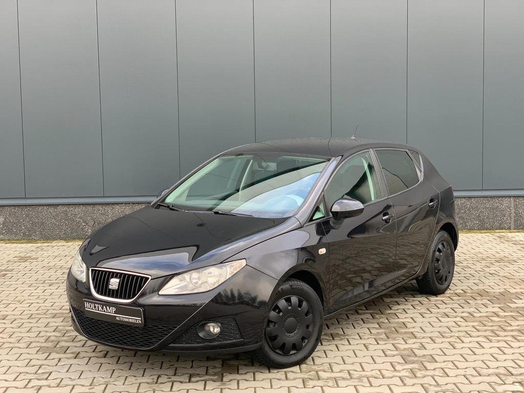 SEAT Ibiza 1.2 Style | CARPLAY | AIRCO | CRUISE, Voorwielaandrijving, Stof, Gebruikt, Zwart