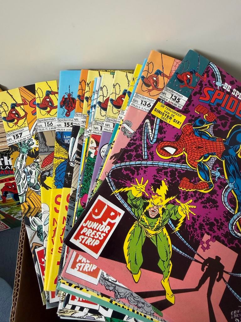 Marvel Comics Spiderman 79 stuks ongelezen, Meerdere comics, Ophalen of Verzenden, Nieuw, Amerika