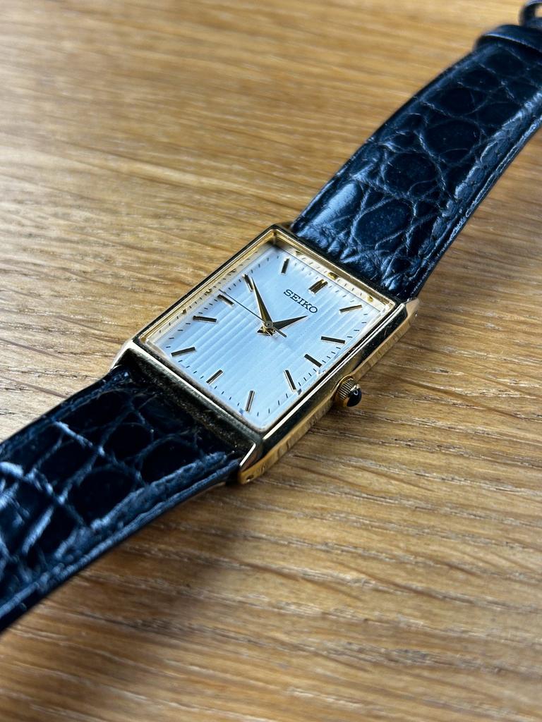 Seiko Tank horloge, Ophalen of Verzenden, Staal, Seiko, 1960 of later