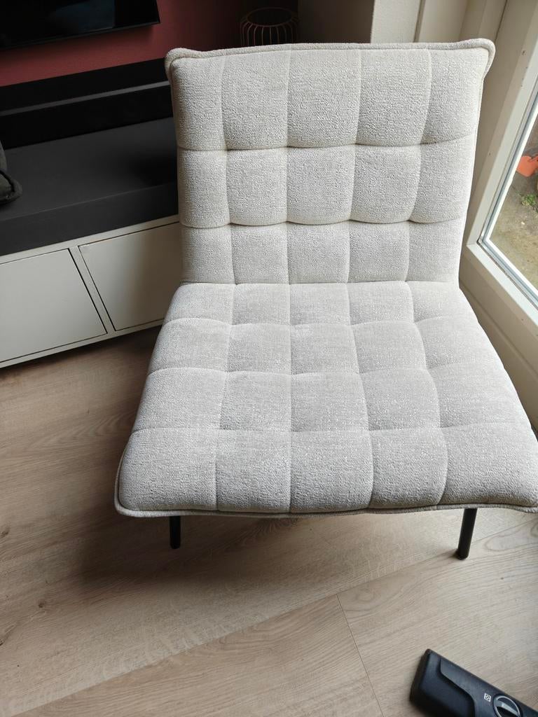 Fauteuil Boucle, Ophalen, Zo goed als nieuw, Eenpersoons, 90 cm