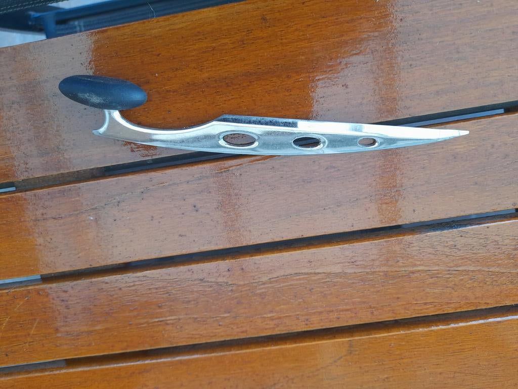 Te koop zgan rvs brievenopener, cadeautip, Ophalen of Verzenden, Zo goed als nieuw