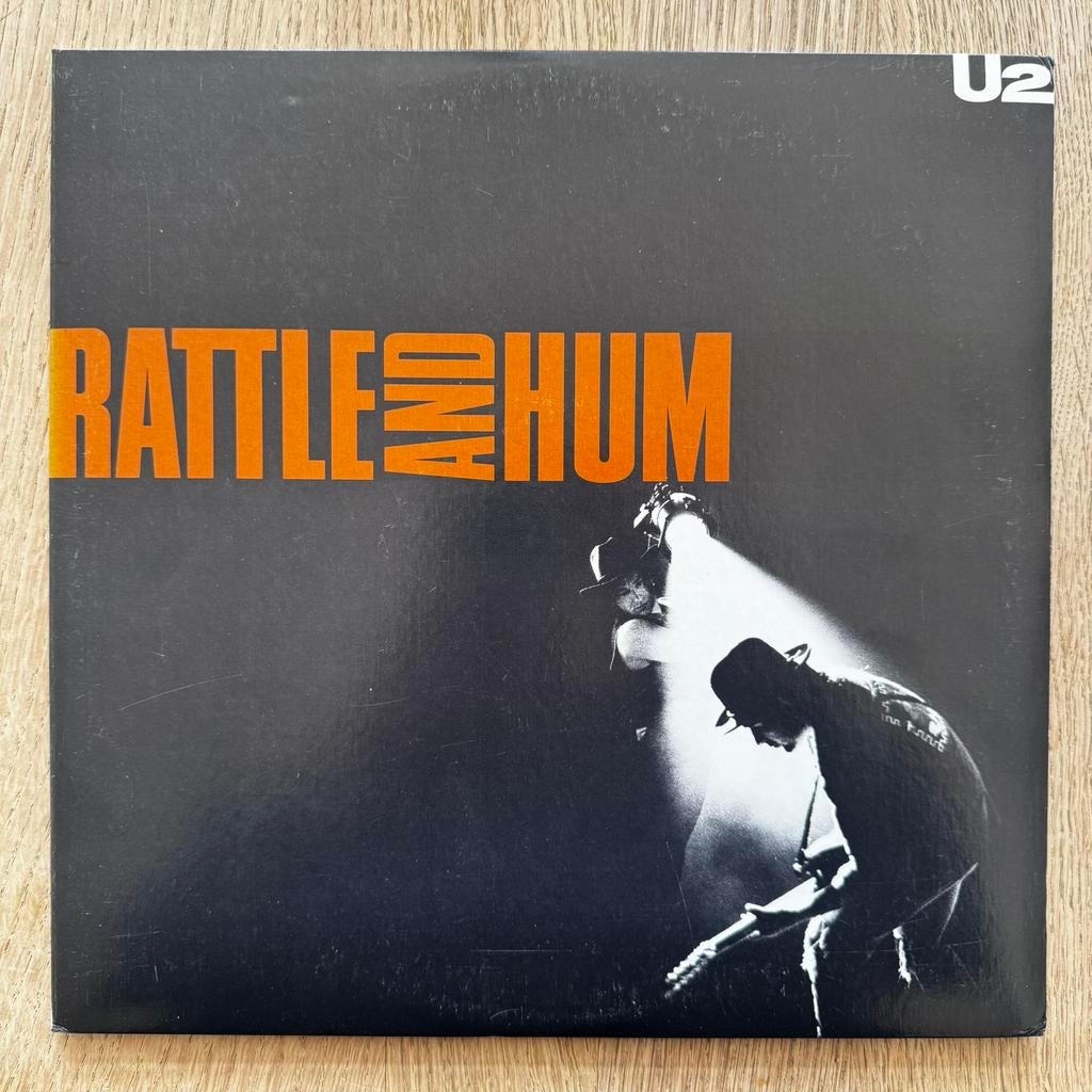 U2 Rattle and Hum 2 LP Vinyl 1988 Canada Blues Rock, Ophalen of Verzenden, Gebruikt, 12 inch, Alternative