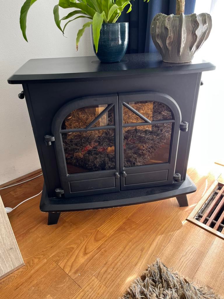 Sier kachel, Huis en Inrichting, Kachels, Ophalen, Gebruikt, Elektrisch, Overige soorten