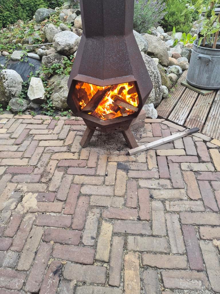 Terrashaard 2.95m hoog - Laswerk nodig, Ophalen, Gebruikt