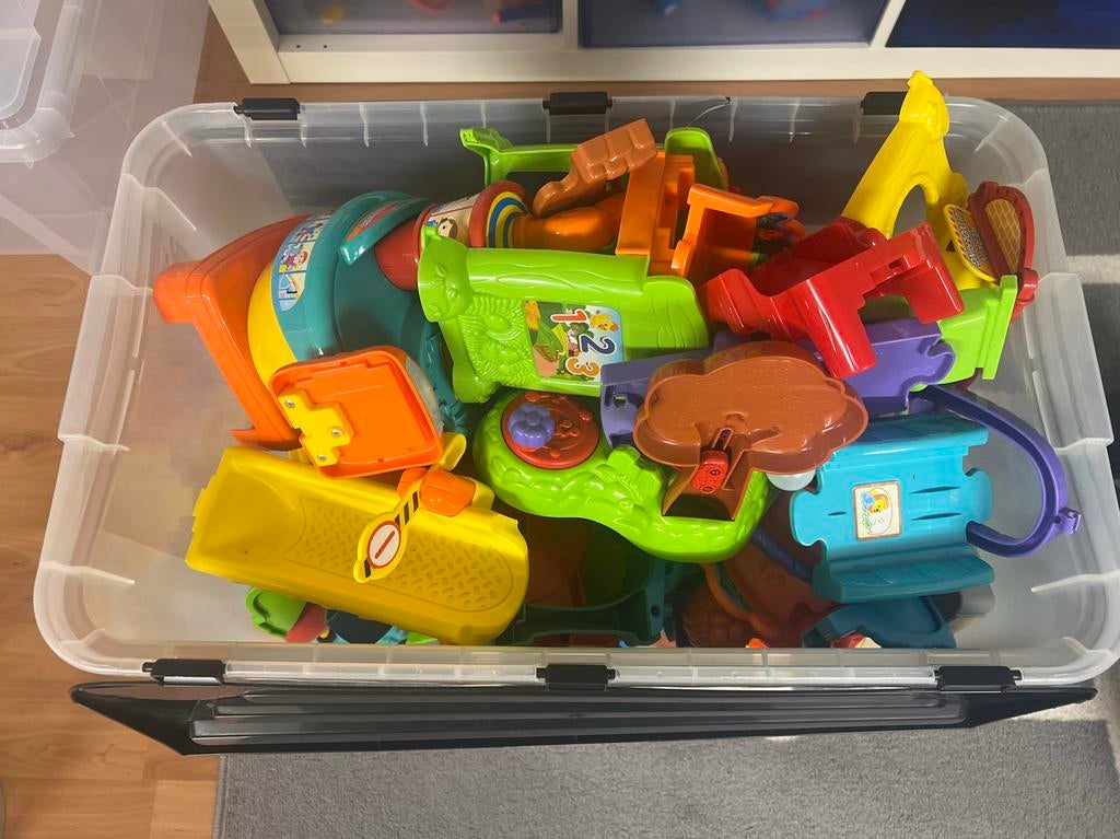 Grote bak Toet Toet Auto's/zoef zoef dieren en onderdelen, Ophalen, Gebruikt, Auto, Met geluid