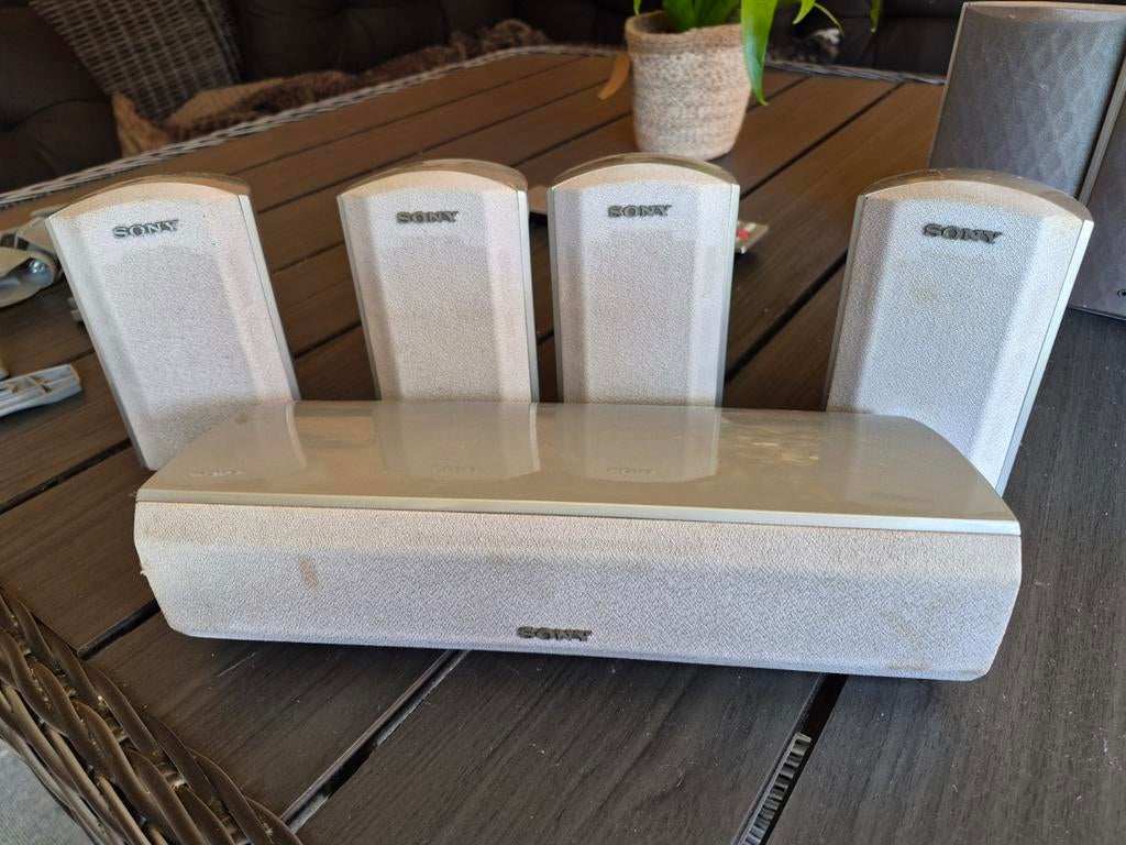 Sony speakerset 5 stuks, Ophalen