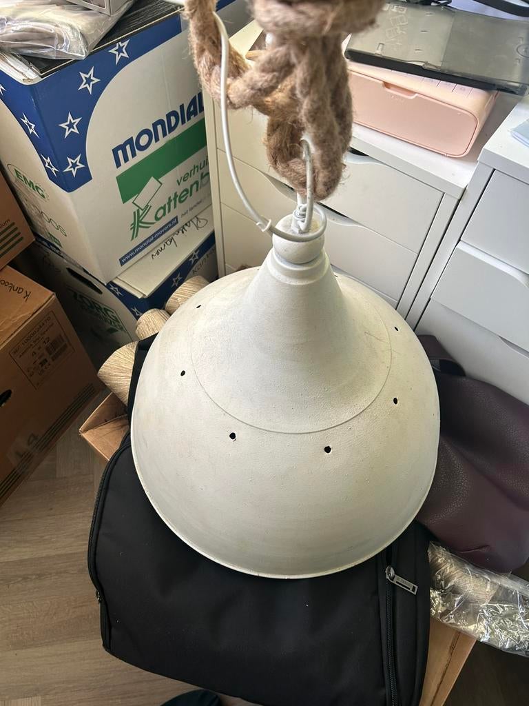 Hanglamp, Ophalen, Zo goed als nieuw, Metaal, 75 cm of meer